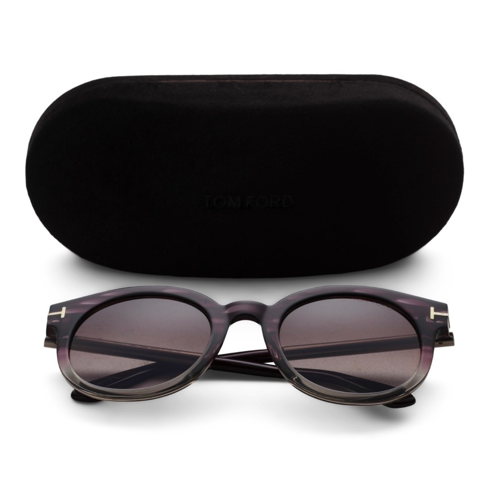 TOM FORD
51mm Round Sunglasses in Violet